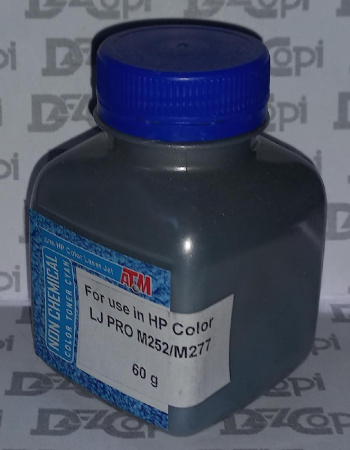Тонер для HP Color LJ M252/ M277 (фл,60,син,Chemical MKI) Gold ATM