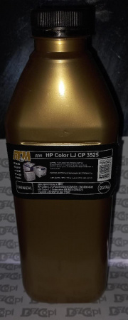 Тонер для HP Color LJ CP 3525/3530/4025/4525/M551  (фл, 220,ч,Chemical MKI) Gold ATM
